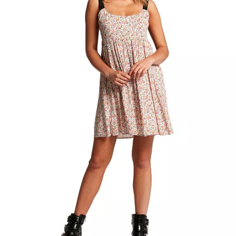 Volcom Multicolor Floral Mini Dress